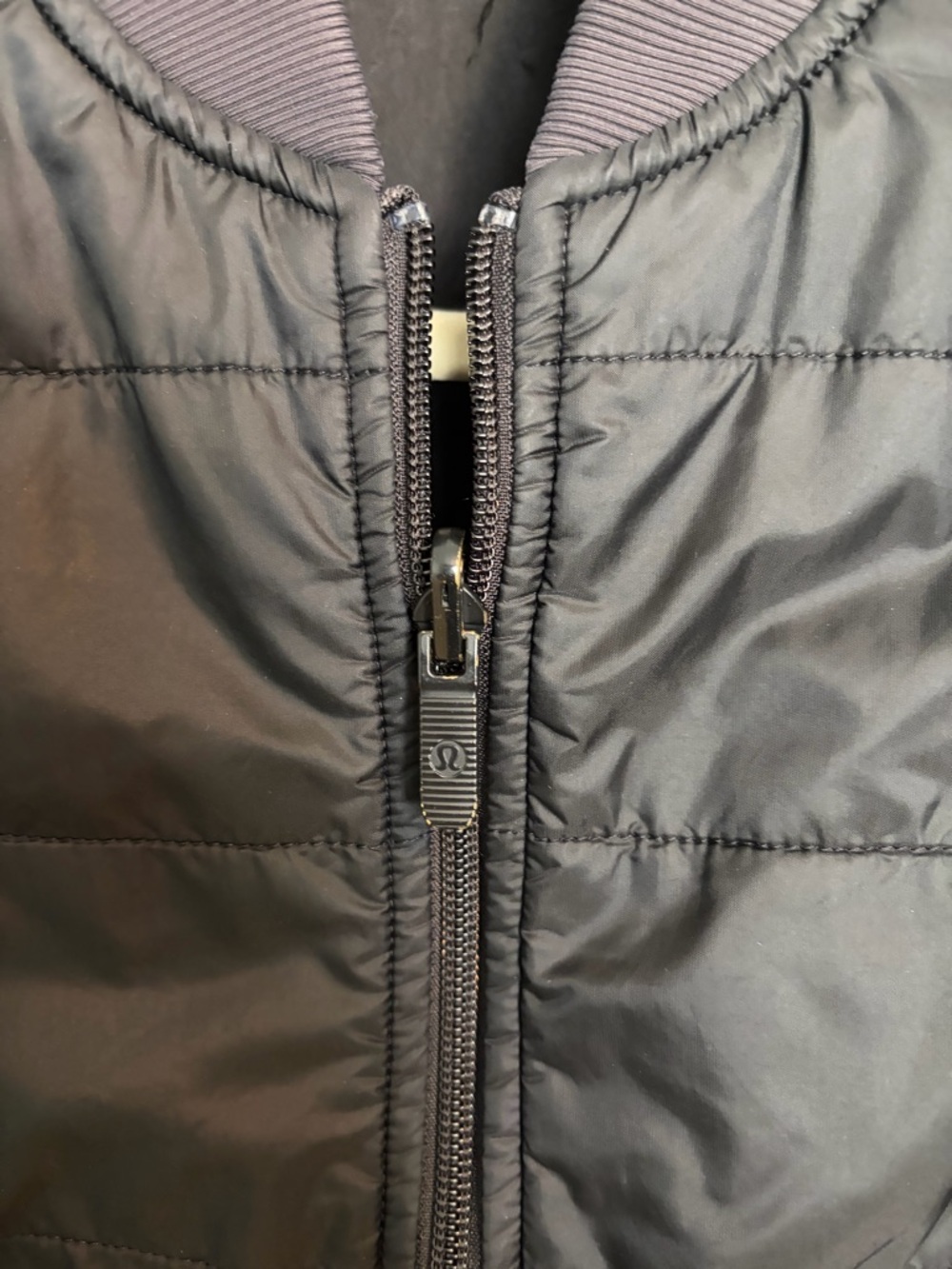 lululemon athletica Black Sleeveless Reversible Puffer Vest - Picture 2 of 7